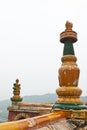 Tibetan Architecture in Putuo Temple of cases, Chengde, Mountain