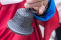 Tibetan bell usually used during religious rituals Royalty Free Stock Photo