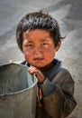 Tibetan boy Royalty Free Stock Photo