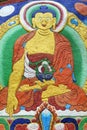 Tibetan Buddha painting Royalty Free Stock Photo