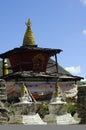 Tibetan Buddhism stupa Royalty Free Stock Photo