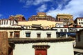 Tibetan buddhism temple, Songzanlin Lamasery, in Yunnan Province China Royalty Free Stock Photo