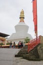 A Tibetan Buddhist Monestary in Sikkim, India Royalty Free Stock Photo