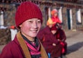 A Tibetan Buddhist Nun Royalty Free Stock Photo