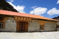 Tibetan Buddhist temple Royalty Free Stock Photo