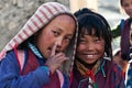 Tibetan children, Nepal