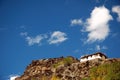 Tibetan country house Royalty Free Stock Photo