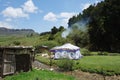 Tibetan Gannan landscape Royalty Free Stock Photo