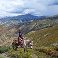 Tibetan girl Royalty Free Stock Photo