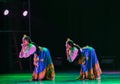 Tibetan girl Zhuoma-The national folk dance