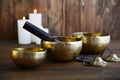 Tibetan handcrafted singing bowls