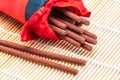 Tibetan incense sticks red-sandalwood.