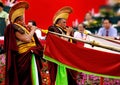 Tibetan lama blow long horn