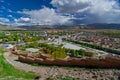 Tibetan landscape Royalty Free Stock Photo