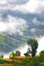 Tibetan landscape Royalty Free Stock Photo