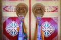 Tibetan Langmusi temple inside Royalty Free Stock Photo