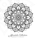 Tibetan mandala decorative ornament design Royalty Free Stock Photo