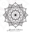 Tibetan mandala decorative ornament design