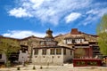 Tibetan monastery in Gyangze Royalty Free Stock Photo