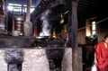 Tibetan monastery kitchen