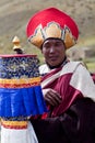 Tibetan monk Royalty Free Stock Photo
