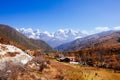 Autumn tibetan mountain