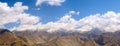 Tibetan mountains panorama