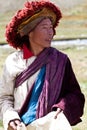 Tibetan nomad Royalty Free Stock Photo