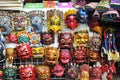 Tibetan opera masks Royalty Free Stock Photo