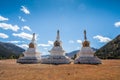 Tibetan pagoda Royalty Free Stock Photo