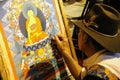 Tibetan painting tangka