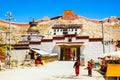 Tibetan plateau scene-Gyangze Palkor Monastery(Baiju temple)