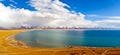 Tibetan plateau scene-lake Namtso Royalty Free Stock Photo