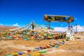 Tibetan plateau scene-Mt. Qomolangma(Everest) National Nature Reserve Royalty Free Stock Photo
