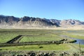 Tibetan plateau scenery Royalty Free Stock Photo