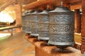 Tibetan prayer bells Royalty Free Stock Photo