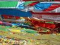 Tibetan prayer flags Royalty Free Stock Photo