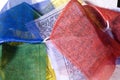 Tibetan Prayer Flags Royalty Free Stock Photo