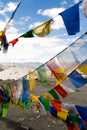 Tibetan Prayer Flags Royalty Free Stock Photo