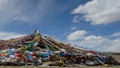 Tibetan prayer flags Royalty Free Stock Photo