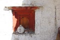 Tibetan prayer stone Royalty Free Stock Photo