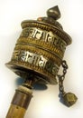 Tibetan Prayer Wheel Royalty Free Stock Photo