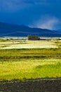 Tibetan rural landscape Royalty Free Stock Photo