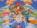 Tibetan Shangri-la mural