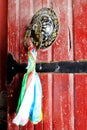 Tibetan style Chinese knot as a bolt and bell