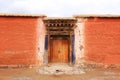 Tibetan style door