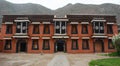Tibetan Style House (Gannan) Royalty Free Stock Photo