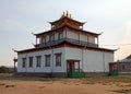 Tibetan style Mahayana Buddhist Temple Datsan in Siberian town of Ivolginsk near Ulan Ude, Russia