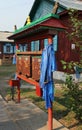 Tibetan style Mahayana Buddhist Temple Datsan in Siberian town of Ivolginsk near Ulan Ude, Russia