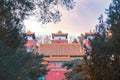 Tibetan Style Temple at Beijing Summer Palace Royalty Free Stock Photo